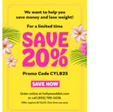 Hollywood Diet coupon verification screenshot