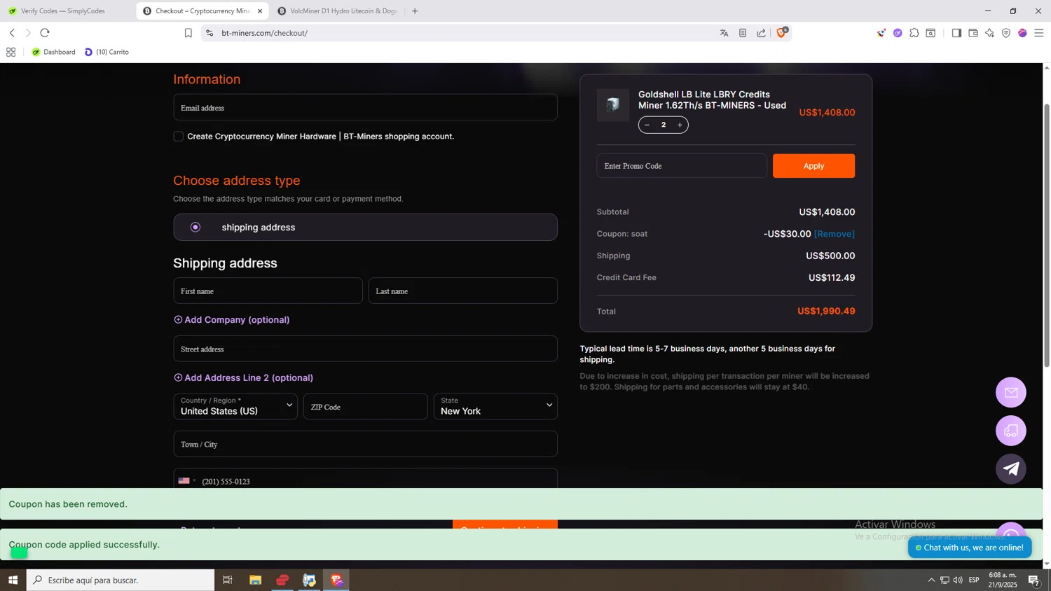 Hollywood DJ discount code screenshot showing code AF-BALLERALUISA applied at Hollywood DJ checkout page. Uploaded by SimplyCodes community member jHjJJJhgPlDmsdUYitrNMASDll on Sep 22, 2025