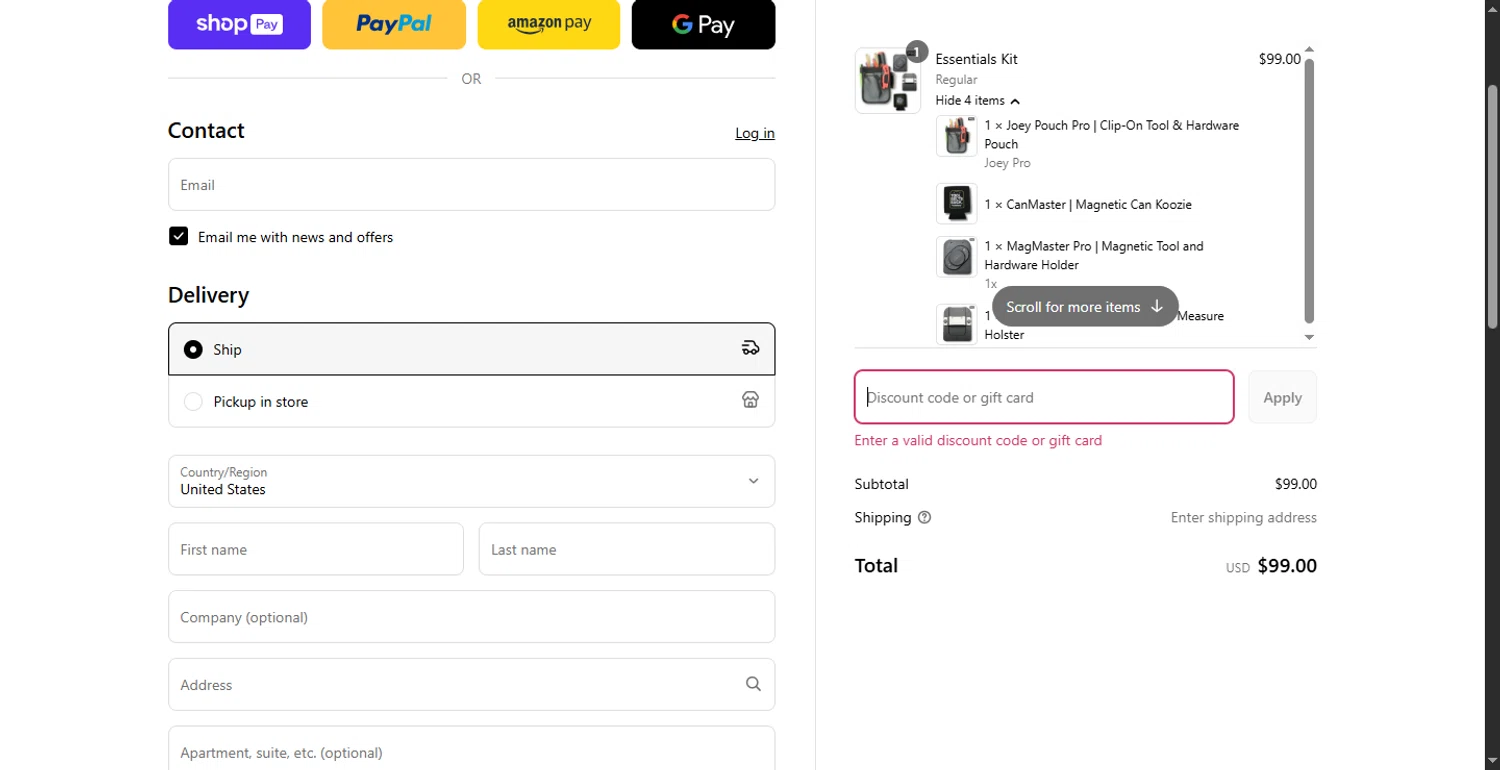 Holstery discount code screenshot showing code FASTBVFPS5LS applied at Holstery checkout page. Uploaded by SimplyCodes community member CodeTitan6120 on May 17, 2025