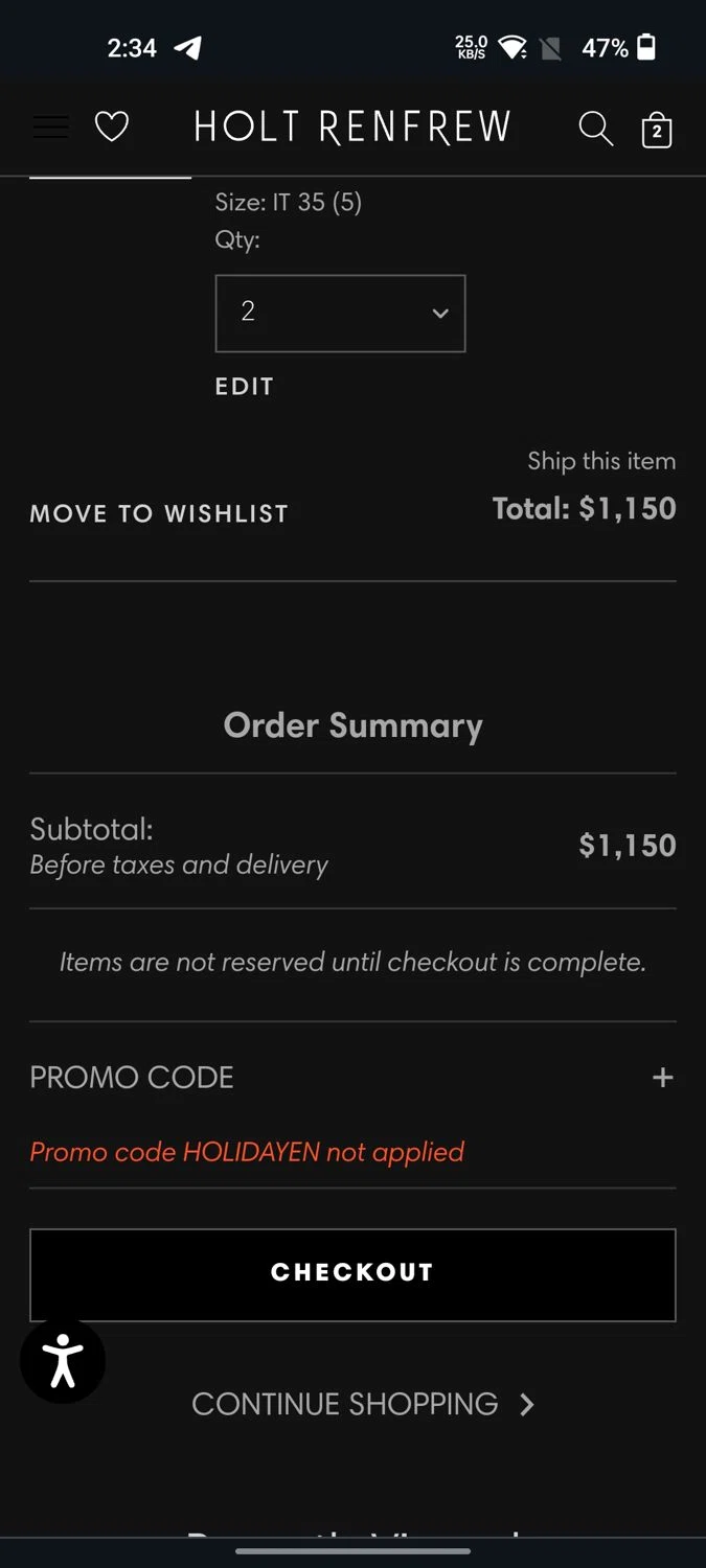 Holt Renfrew Promo Codes 20 Off August 2024