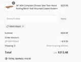 NEW10SALE coupon verification screenshot