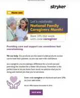 caregiver coupon verification screenshot