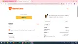 CARE coupon verification screenshot
