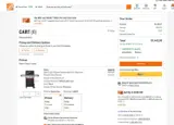 Home Depot coupon verification screenshot