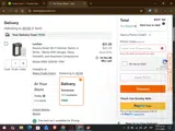 Home Depot coupon verification screenshot