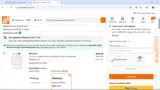 Home Depot coupon verification screenshot