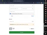Home & Garden Supply coupon verification screenshot