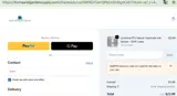 Home & Garden Supply coupon verification screenshot