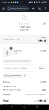 MQWRRXK1R6N7 coupon verification screenshot