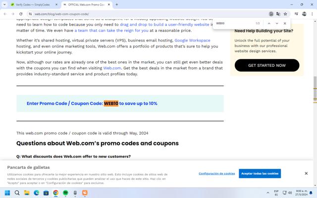 Homestead checkout page showing Homestead promo code box | Screenshot taken by SimplyCodes community member on May 27, 2024