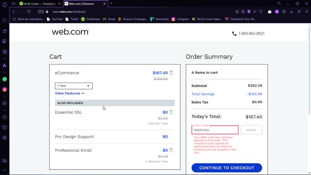 Homestead checkout page showing Homestead promo code box | Screenshot taken by SimplyCodes community member on Apr 26, 2024