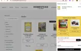 homestead15 coupon verification screenshot