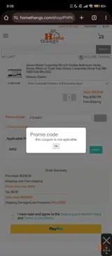 STEAM50 coupon verification screenshot