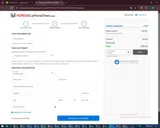 Honda Car Parts Direct coupon verification screenshot