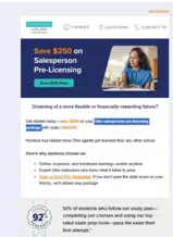 Hondros coupon verification screenshot