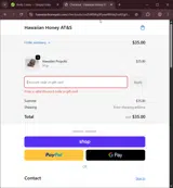 M10 coupon verification screenshot