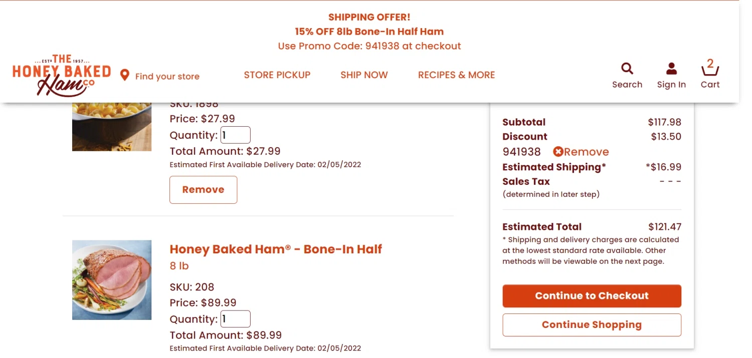 15 Off Honeybaked Ham Coupon Codes Feb 22 Simplycodes