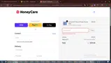 Honeycarepets coupon verification screenshot