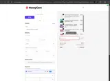 Honeycarepets coupon verification screenshot