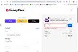 Honeycarepets coupon verification screenshot