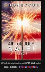 FIREWORKS25 coupon verification screenshot