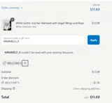 MIMIMELO_X coupon verification screenshot