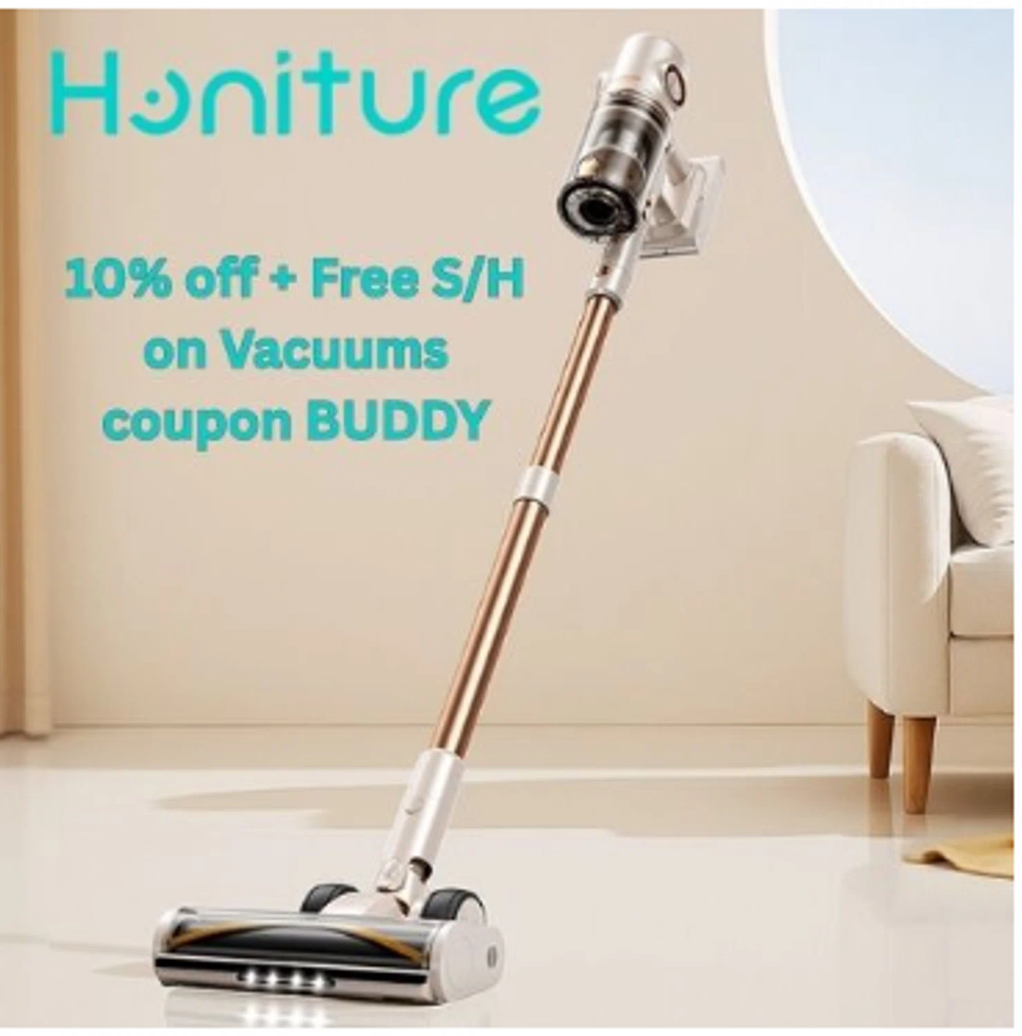 Honiture promo code screenshot showing code BUDDY applied at Honiture checkout page. Uploaded by SimplyCodes community member User404 on Dec 13, 2025