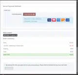 BIRTHDAY-15 coupon verification screenshot