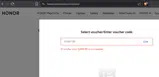 AV5BF130 coupon verification screenshot