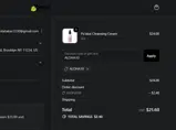 ALOHA10 coupon verification screenshot