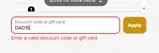 Hookah Vault coupon verification screenshot