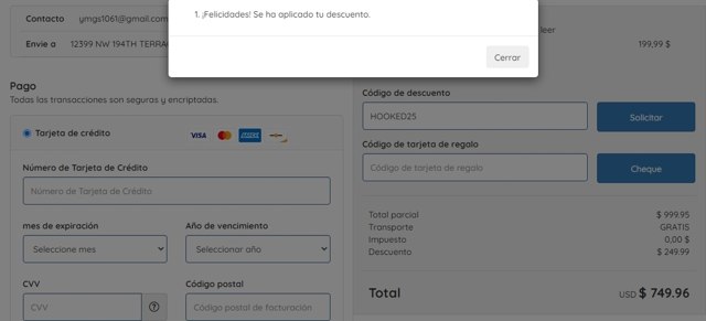Hooked On Phonics checkout page showing Hooked On Phonics discount code box | Screenshot taken by SimplyCodes community member on Nov 6, 2021