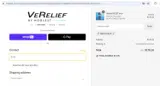 WELCOME10 coupon verification screenshot