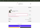 FREETEE coupon verification screenshot