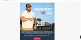 HG25OFF coupon verification screenshot