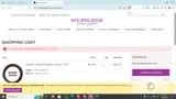 ENDLESSSUMMERSALE coupon verification screenshot