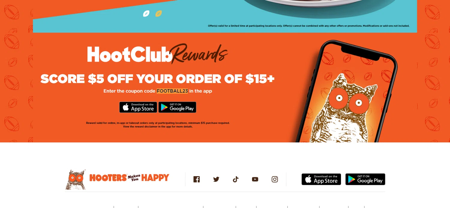 Hooters Promo Codes 15 Off February 2024