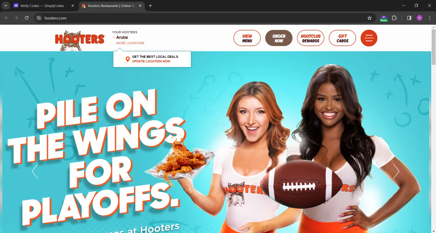 Hooters Coupon Codes Coupons in August 2024 SimplyCodes