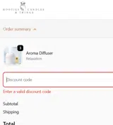 Cart10 coupon verification screenshot