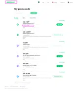 VISA600 coupon verification screenshot