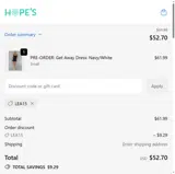 LEA15 coupon verification screenshot