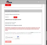 LONGLEGS coupon verification screenshot