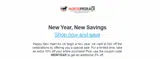 NEWYEAR coupon verification screenshot