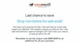 NEWYEAR coupon verification screenshot
