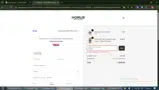 Horus Straps coupon verification screenshot