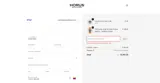 Horus Straps coupon verification screenshot