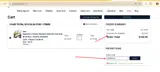 MOBILE20 coupon verification screenshot