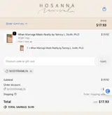 MISSYFRANKLIN coupon verification screenshot