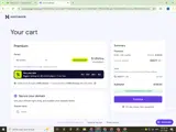 Hostinger Website Builder coupon verification screenshot