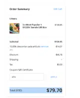 4TH coupon verification screenshot